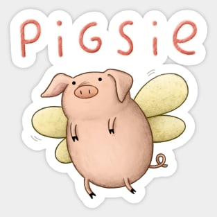 Pigsie Sticker